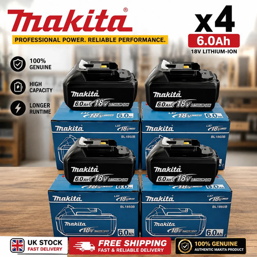 Genuine makita 6ah 18v lxt - 6ah,