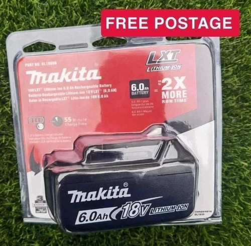Genuine makita 6ah - genuine, 18v