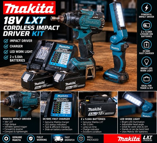 Makita 18v lxt impact driver - makita,
