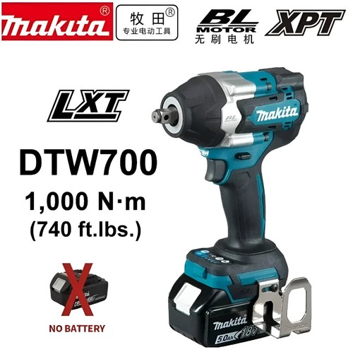 Makita dtw700z 18v cordless - 18v,
