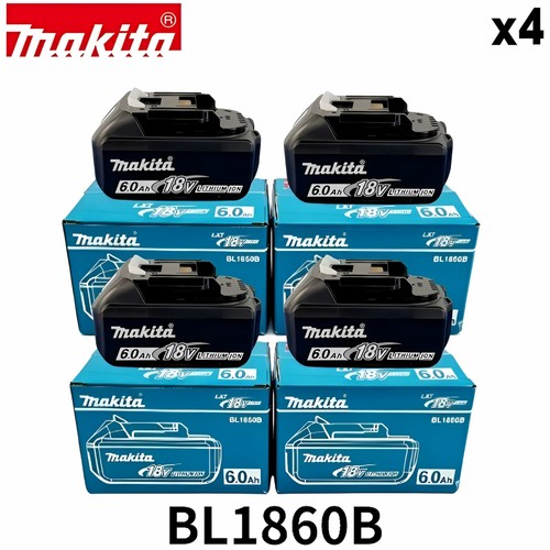 Genuine makita 6ah - 4x, 18v