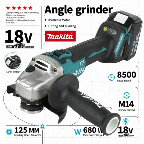 Makita dga504 18v brushless - dga504,