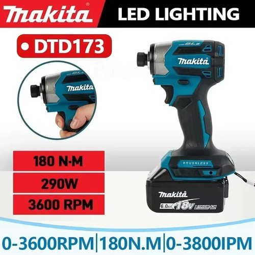 Makita dtd173 cordless - makita, impact