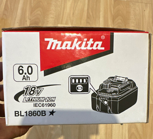 Makita bl1860b 18v 0ah - makita, 6.0ah