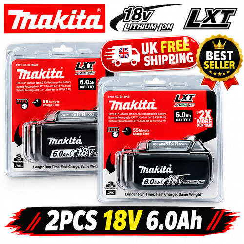 Makita 6ah 18v - 2x,
